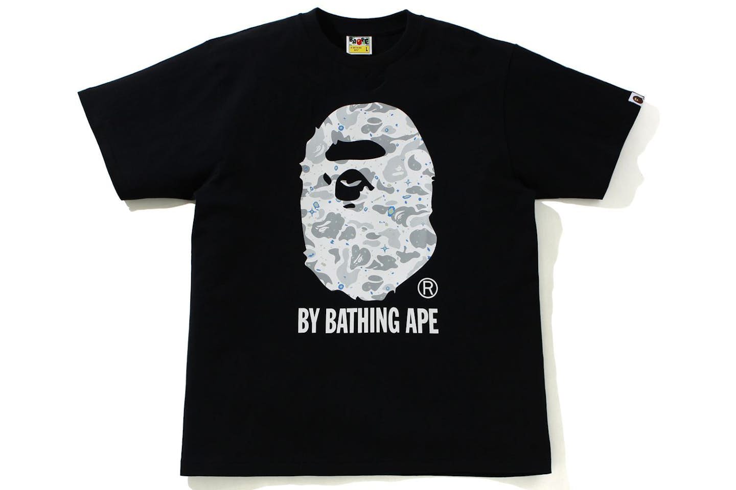 Bape Black White/Camo Logo